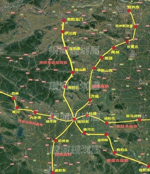 南阳高铁通往哪些地方