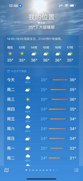 四川神木垒本周天气预报