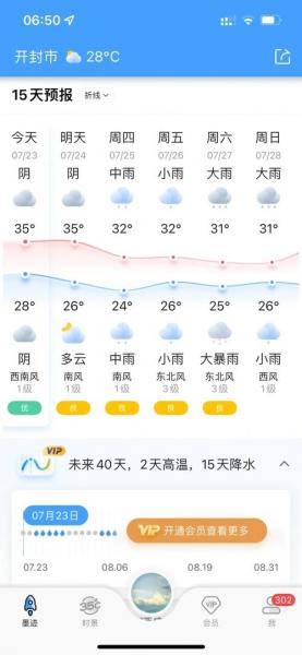 开封天气预报